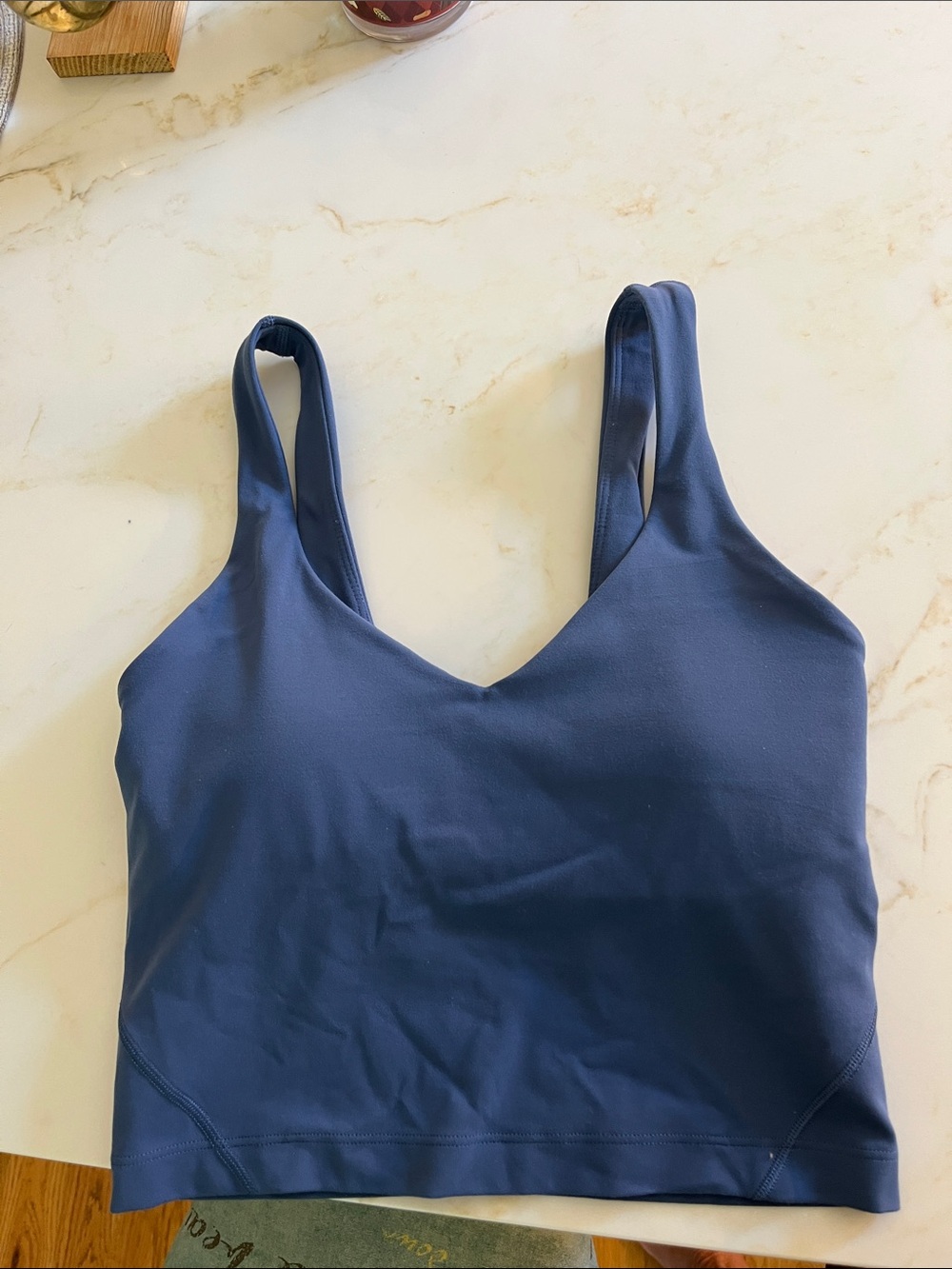 lululemon athletica Navy Blue Support Bralette Tank